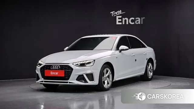 Audi A4 (B9) 2021 Белый из Кореи
