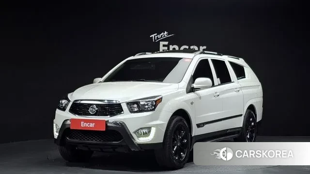 Ssangyong The New Korando Sports 2018 Белый из Кореи