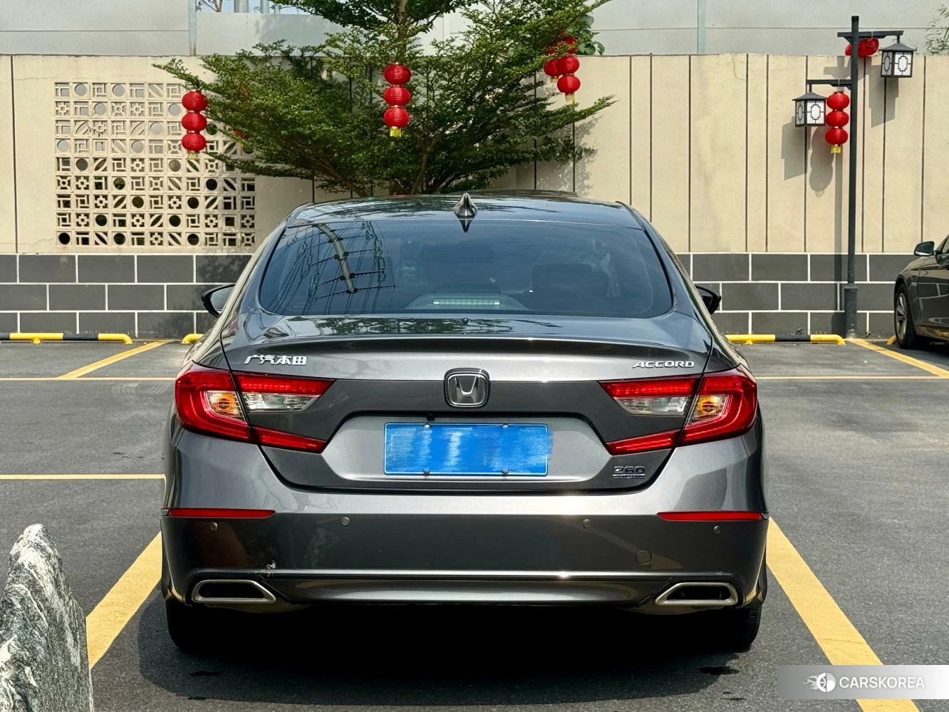 Honda Accord 2019 Темно-серый из Китая
