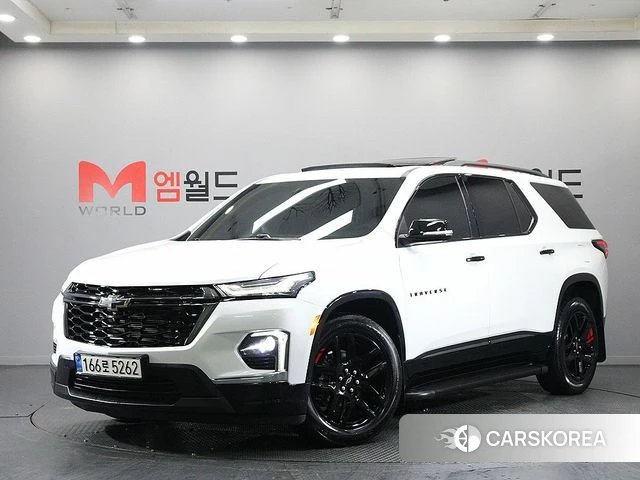 Chevrolet (GM Daewoo) Traverse 2022 Белый из Кореи