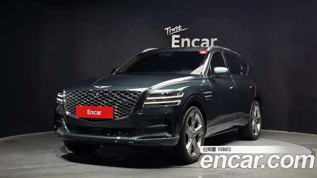 Genesis GV80 2020 Темно-зеленый из Кореи