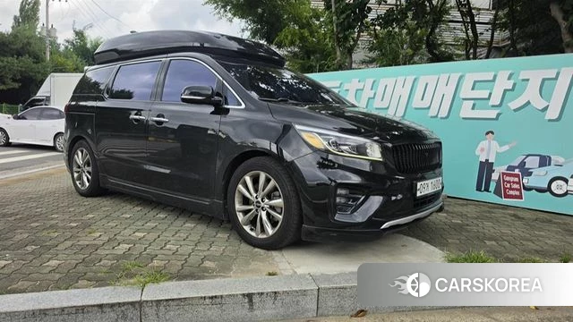 Kia The New Carnival 2019 Черный из Кореи