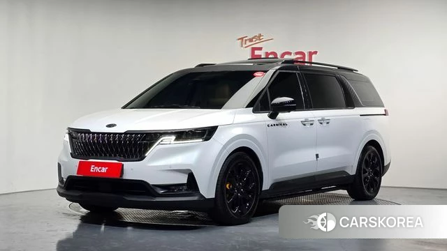 Kia Carnival 4th generation 2021 Белый из Кореи