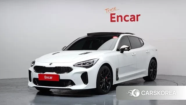 Kia Stinger Meister 2021 Белый из Кореи