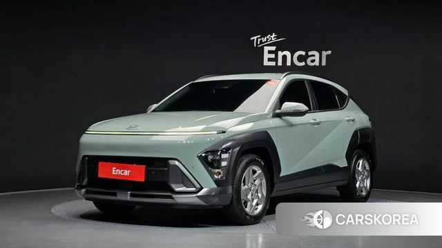 Hyundai Kona (SX2) 2023 Зеленый из Кореи