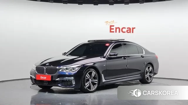 BMW 7 Series (G11) 2019 Черный из Кореи