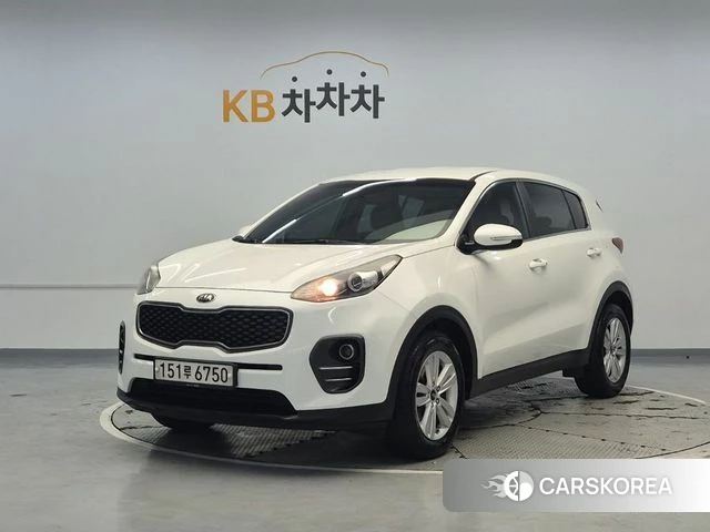 Kia Sportage 4th Generation 2018 Белый из Кореи