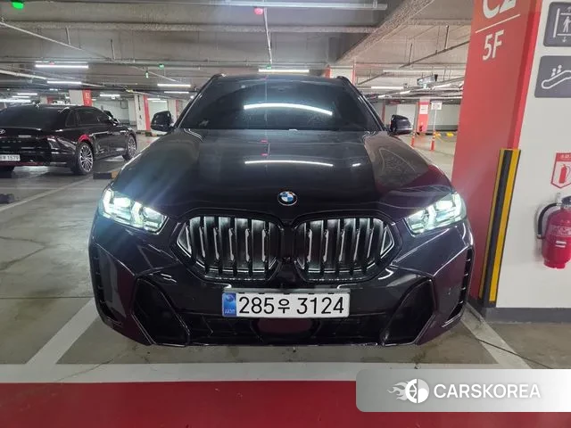 BMW X6 (G06) 2025 Черный из Кореи