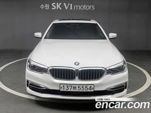 BMW 5 Series (G30) 2019 Белый из Кореи