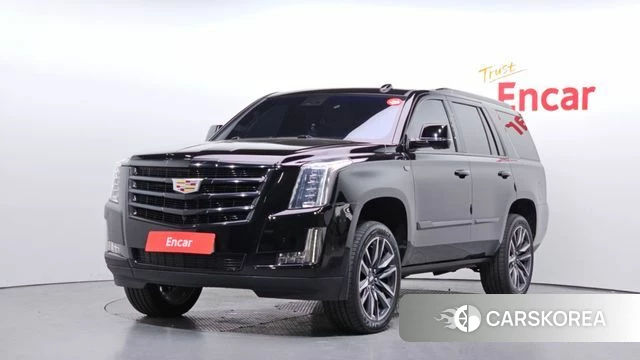 Cadillac Escalade 2018 Черный из Кореи