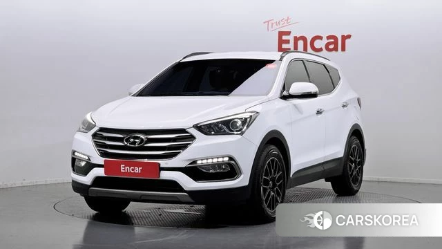 Hyundai Santa Fe The Prime 2018 Белый из Кореи