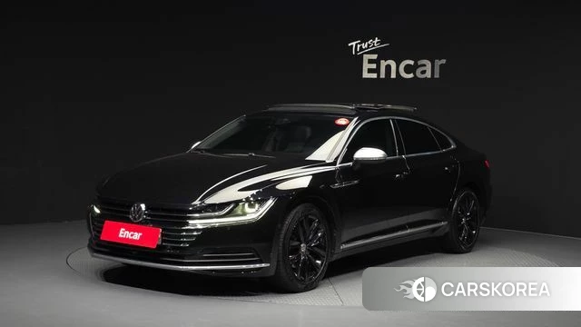 Volkswagen Arteon 2019 Черный из Кореи