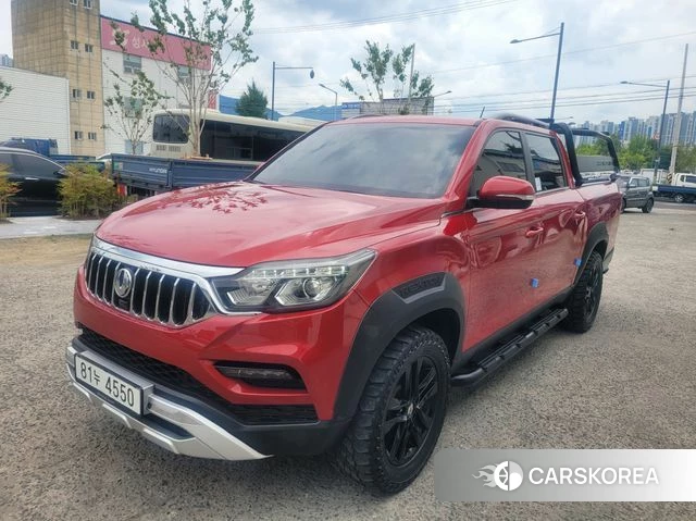 Ssangyong Rexton Sports Cannes 2020 Красный из Кореи