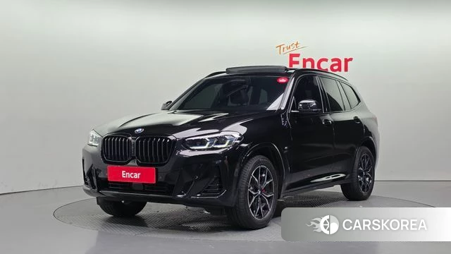 BMW X3 (G01) 2024 Черный из Кореи