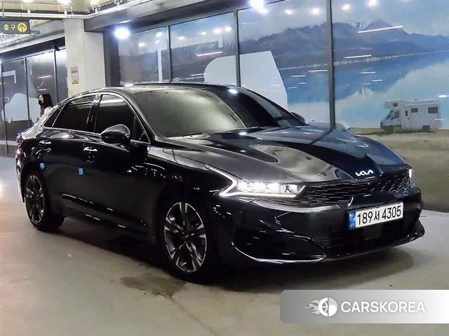 Kia K5 3rd generation 2022 Синий из Кореи