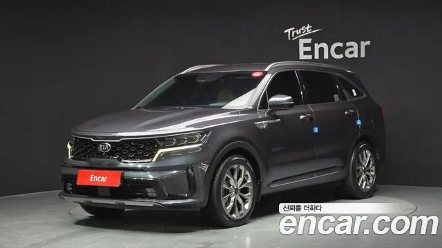 Kia Sorento 4th Generation 2020 Серый из Кореи