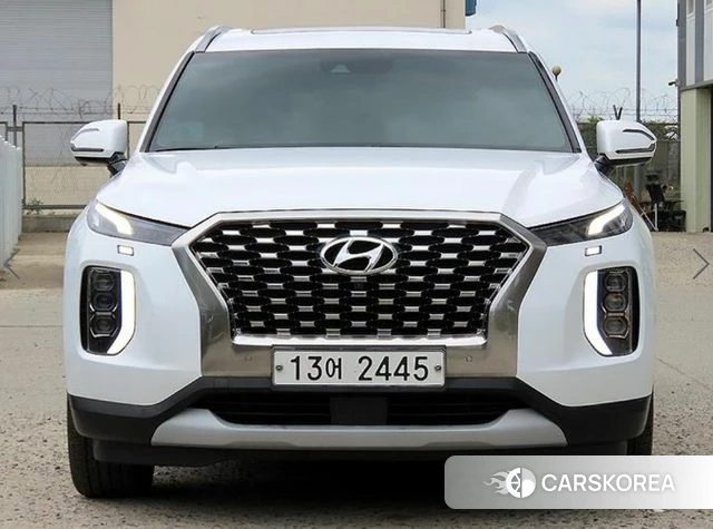 Hyundai Palisade 2019 Белый из Кореи