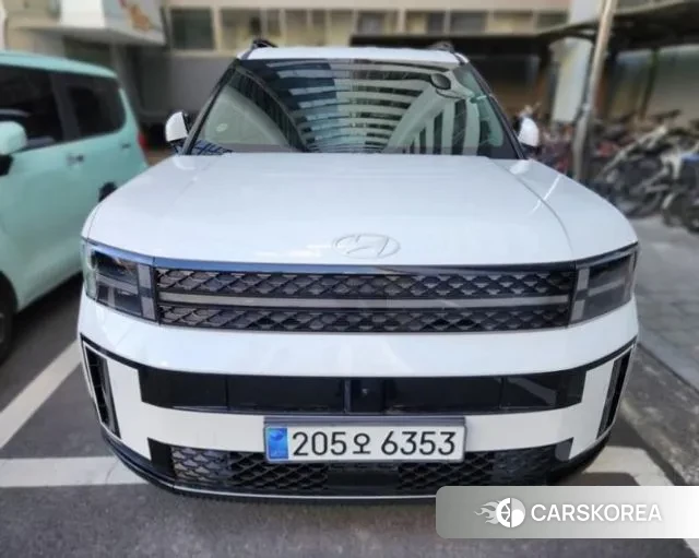 Hyundai Santa Fe (MX5) 2023 Белый из Кореи