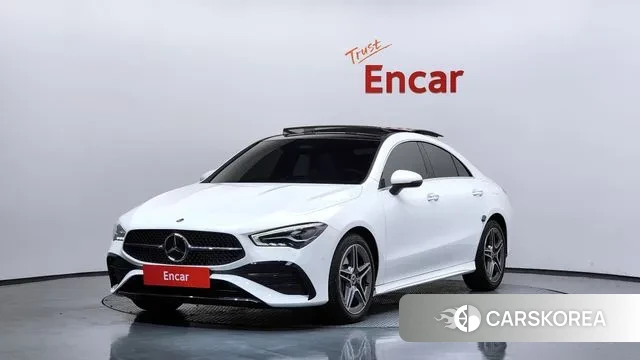 Mercedes-Benz CLA-Class C118 2025 Белый из Кореи