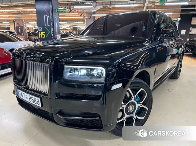 Rolls-Royce Cullinan 2023 Черный из Кореи