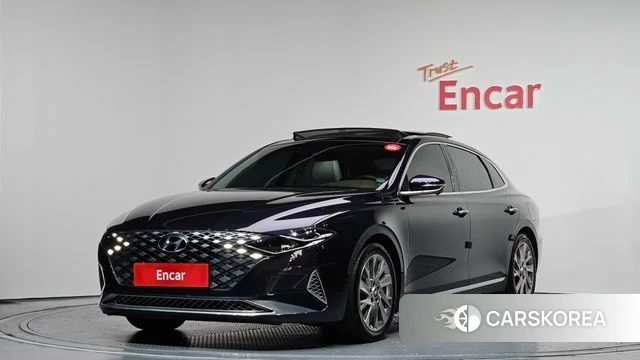 Hyundai The New Grandeur IG Hybrid 2020 Синий из Кореи