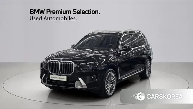 BMW X7 (G07) 2025 Черный из Кореи