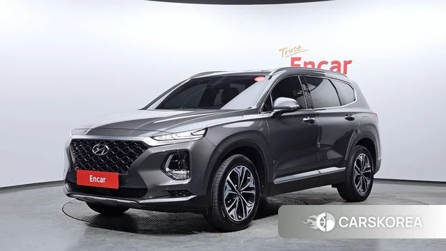 Hyundai Santa Fe TM 2019 Серый из Кореи