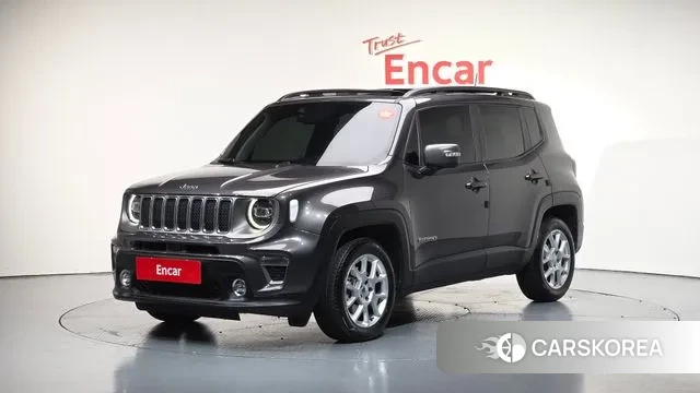 Jeep Renegade 2021 Серый из Кореи