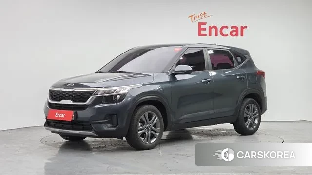 Kia Seltos 2020 Небесно-голубой из Кореи