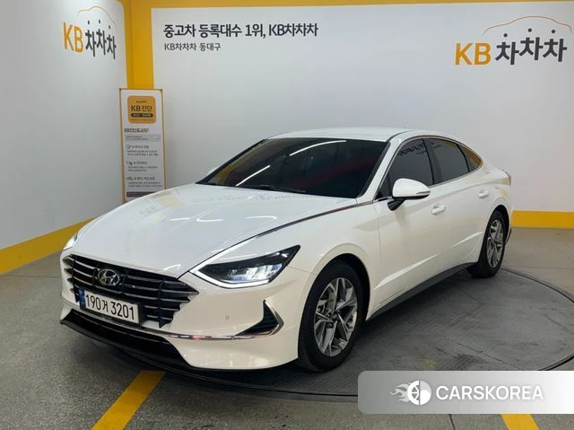 Hyundai Sonata (DN8) 2023 Белый из Кореи