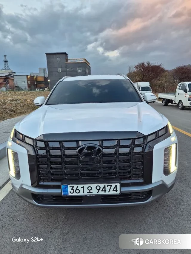 Hyundai The New Palisade 2024 Белый из Кореи