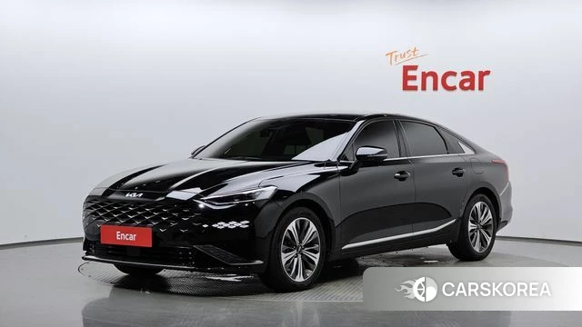 Kia K8 Hybrid 2022 Черный из Кореи