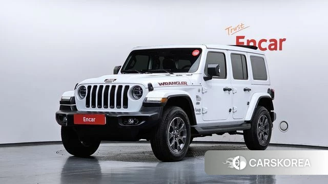Jeep Wrangler (JL) 2022 Белый из Кореи