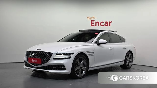 Genesis G80 (RG3) 2021 Белый из Кореи