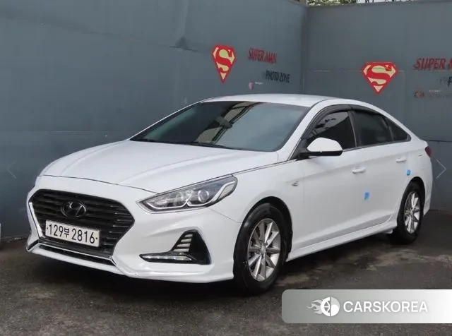Hyundai Sonata New Rise 2018 Белый из Кореи