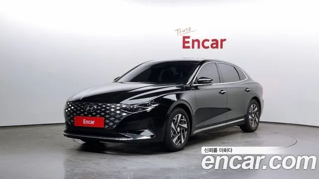 Hyundai The New Grandeur IG Hybrid 2022 Черный из Кореи