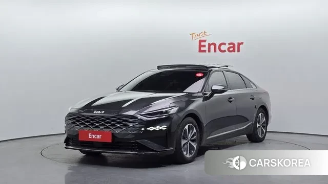 Kia K8 Hybrid 2021 Серый из Кореи