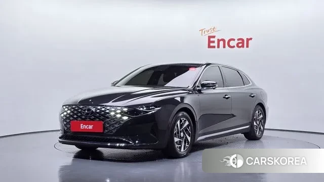 Hyundai The New Grandeur IG Hybrid 2020 Черный из Кореи