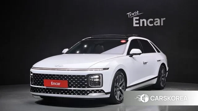 Hyundai Grandeur (GN7) 2024 Белый из Кореи