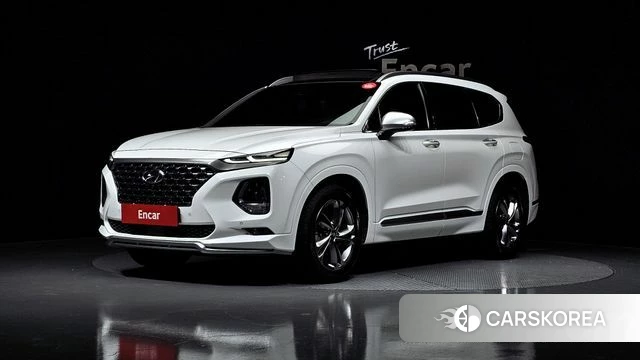 Hyundai Santa Fe TM 2019 Белый из Кореи