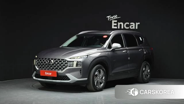 Hyundai The New Santa Fe 2022 Серый из Кореи