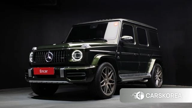 Mercedes-Benz G-Class W463b 2023 Темно-зеленый из Кореи