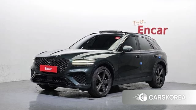 Genesis GV70 2021 Темно-зеленый из Кореи