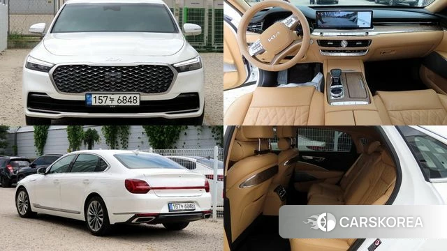 Kia The New K9 2nd generation 2021 Белый из Кореи