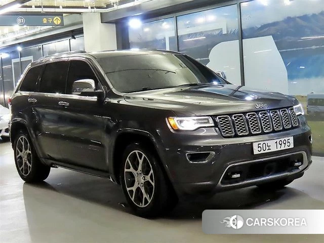 Jeep Grand Cherokee 2019 Серый из Кореи
