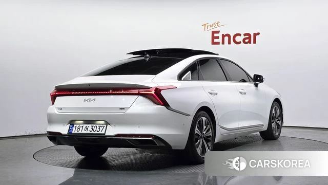 Kia K8 2021 Белый из Кореи