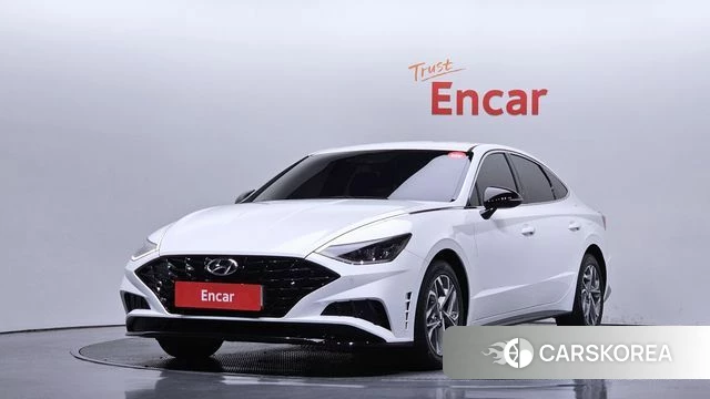Hyundai Sonata (DN8) 2022 Белый из Кореи