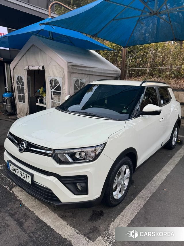 Ssangyong Berry New Tivoli 2020 Белый из Кореи