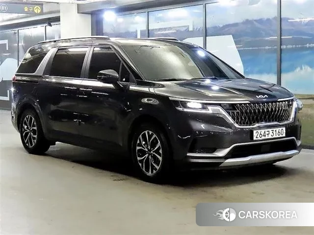 Kia Carnival 4th generation 2021 Серый из Кореи