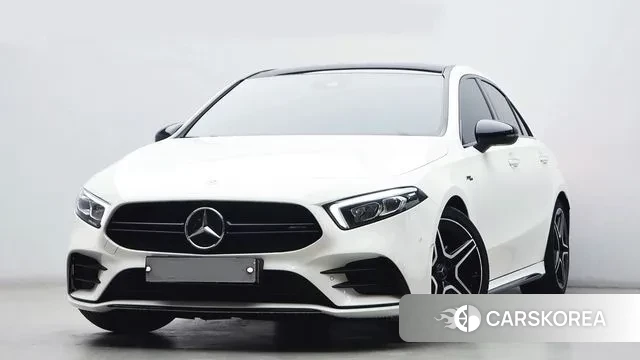 Mercedes-Benz A-Class W177 2022 Белый из Кореи